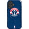 NBA Washington Wizards Blue Distressed iPhone 16 Magsafe Impact Case